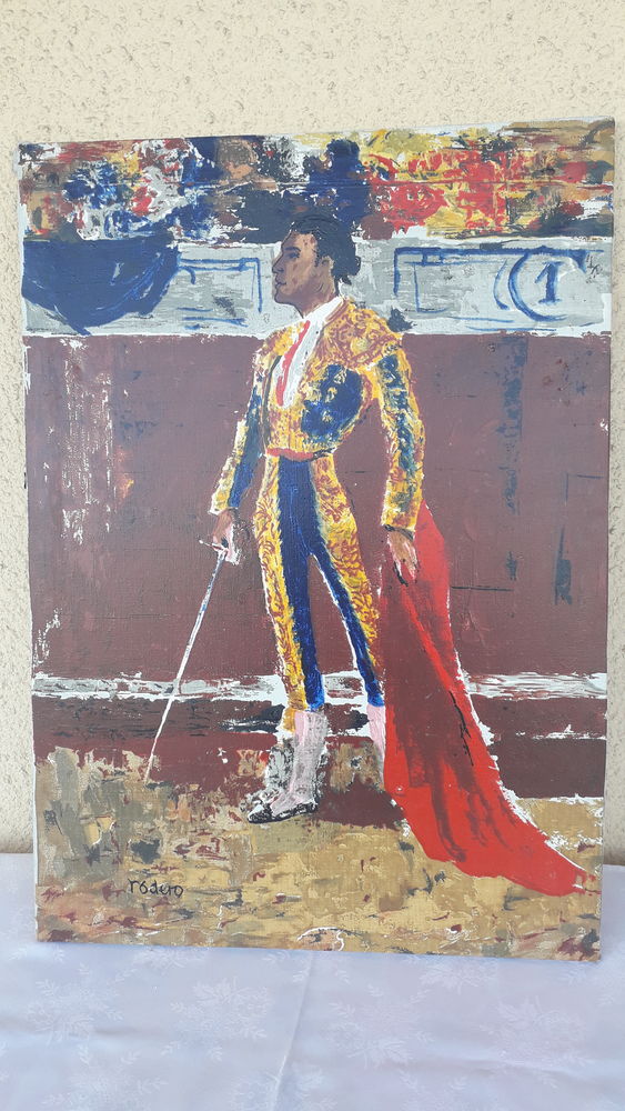 Huile sur canevas : toreador
85 Salon-de-Provence (13)