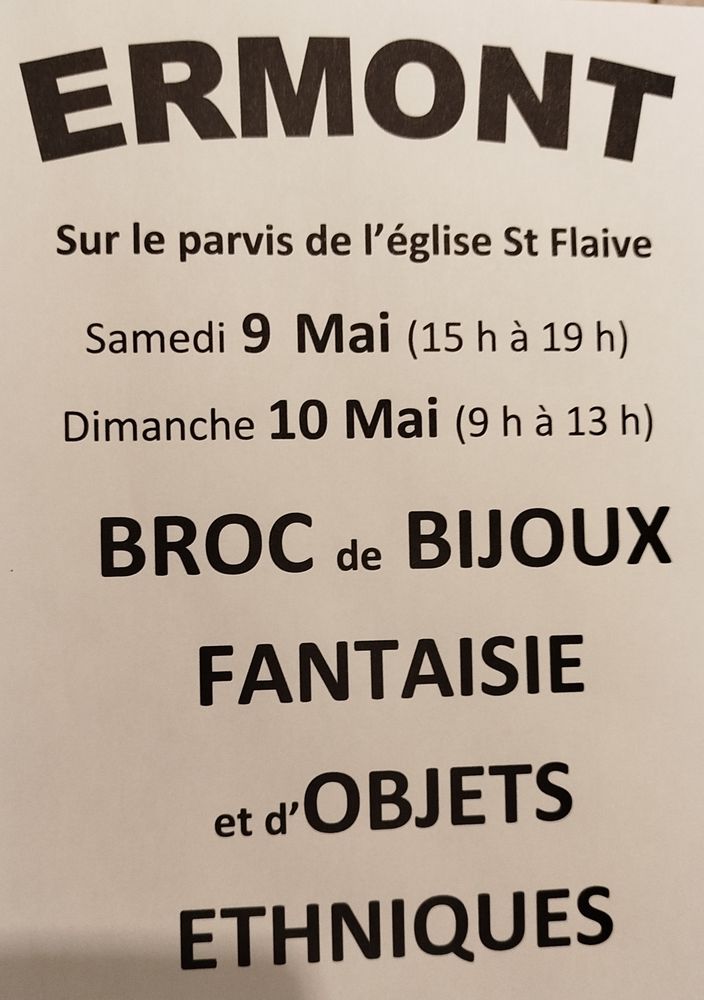 humanitaire de bijoux fantaisie et objets ethniques 0 Ermont (95)