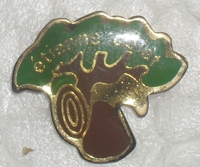 Pin's hyper rare d'Etienne DOLET. 10 Montreuil (93)