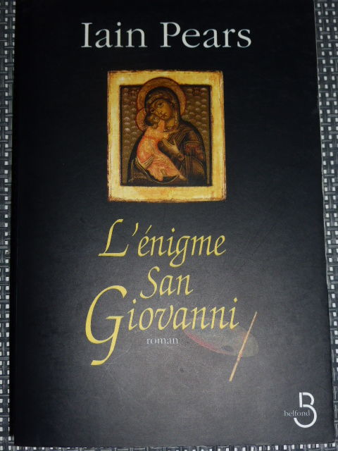 Iain Pears  L'�nigme San Giovanni 5 Rueil-Malmaison (92)