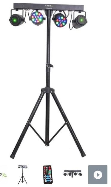 IBIZA LIGHT DJLIGHT65 Support de Lumi�re avec 2 Projecteurs 60 La Teste-de-Buch (33)