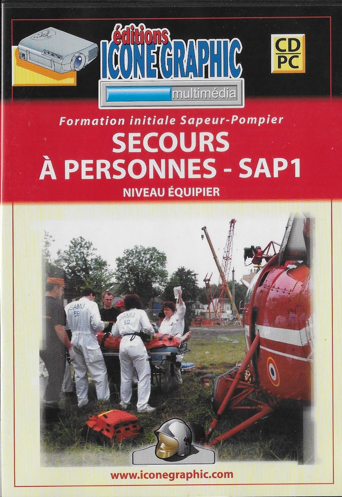cd-rom ic�ne graphique pompiers module SAP1 12 Richwiller (68)