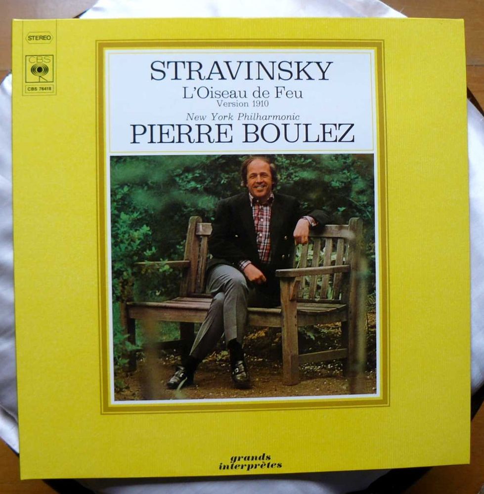 Igor STRAVINSKY - L'oiseau de feu - Version 1910 - BOULEZ 6 Argenteuil (95)