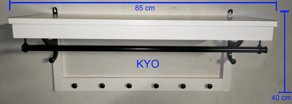 IKEA Etag�re � chapeaux, pat�re portemanteau mural, tringle 39 Foncine-le-Haut (39)