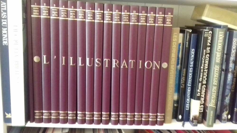 l'illustration:histoire d' un siecle (1843-1944) 16  volumes 85 Lyon 3 (69)