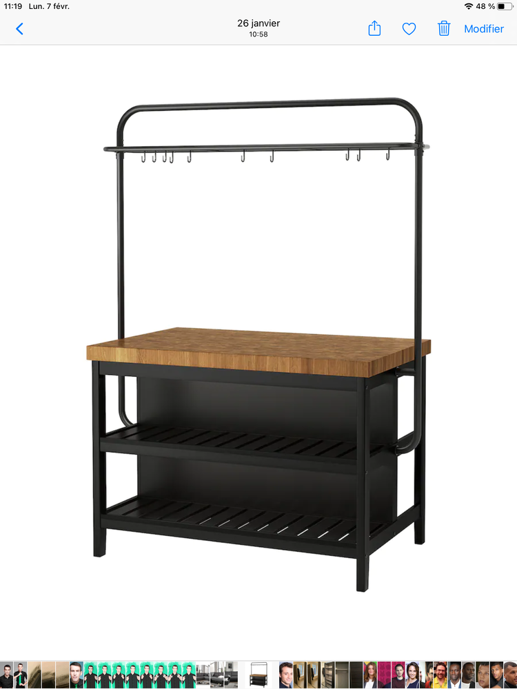 �lot de cuisine VADHOLMA  IKEA. 450 Nancy (54)