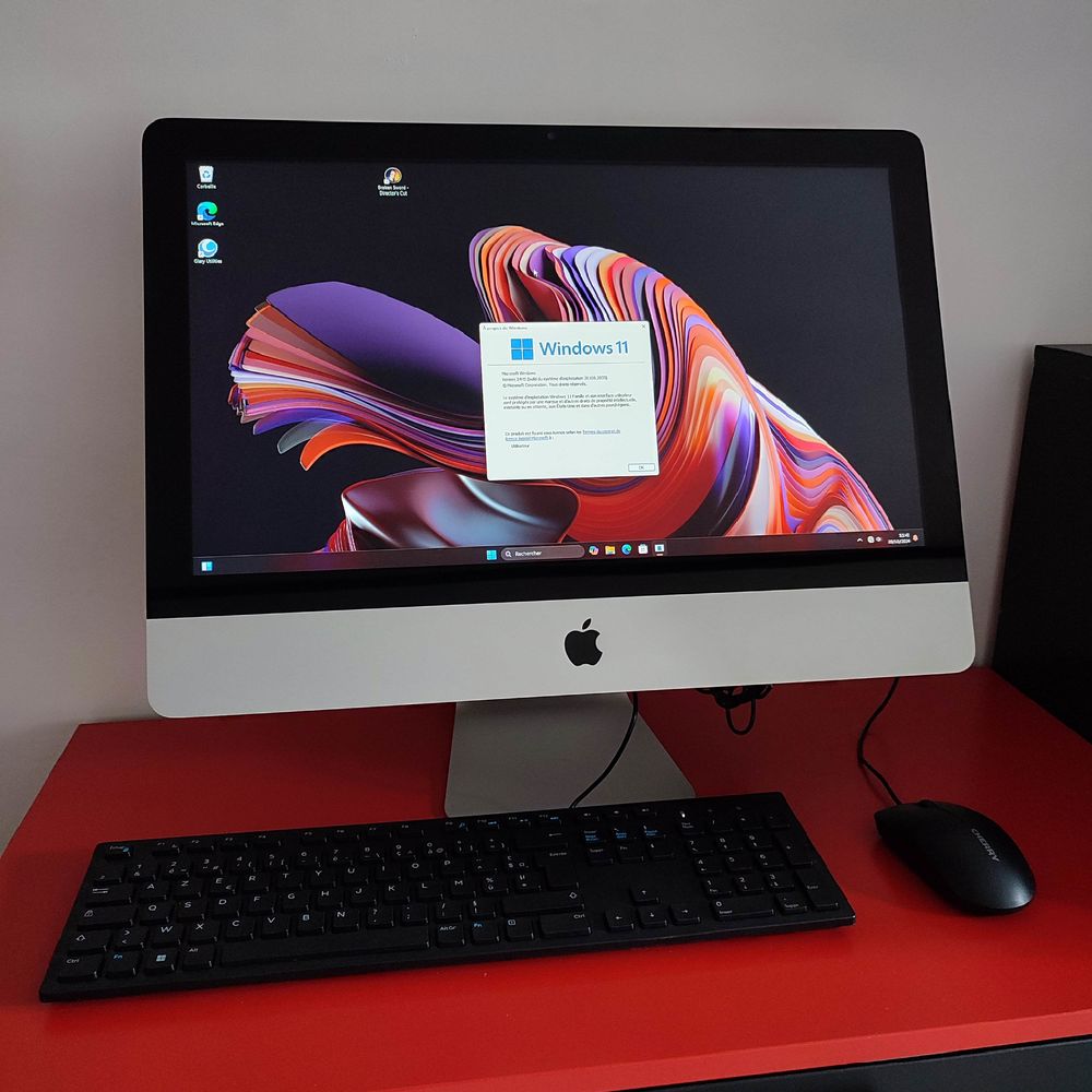 Pc iMac 21,5 pouces Windows MacOS i5 SSD 12Go Ram 350 Le Bourget (93)