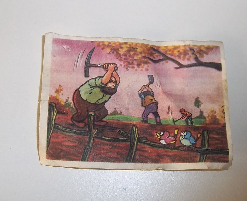 Image n�106 fables de la Fontaine Menier 1 Colombier-Fontaine (25)