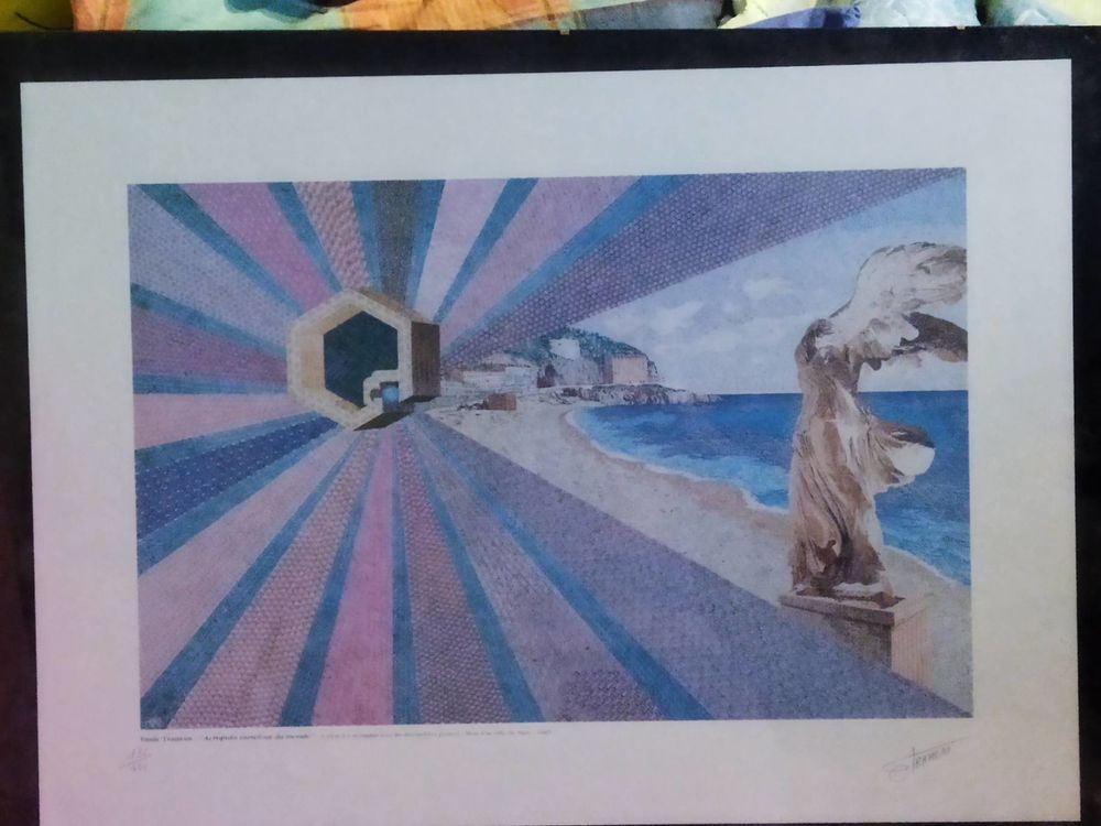 Image faite avec des timbres 0 Lille (59)