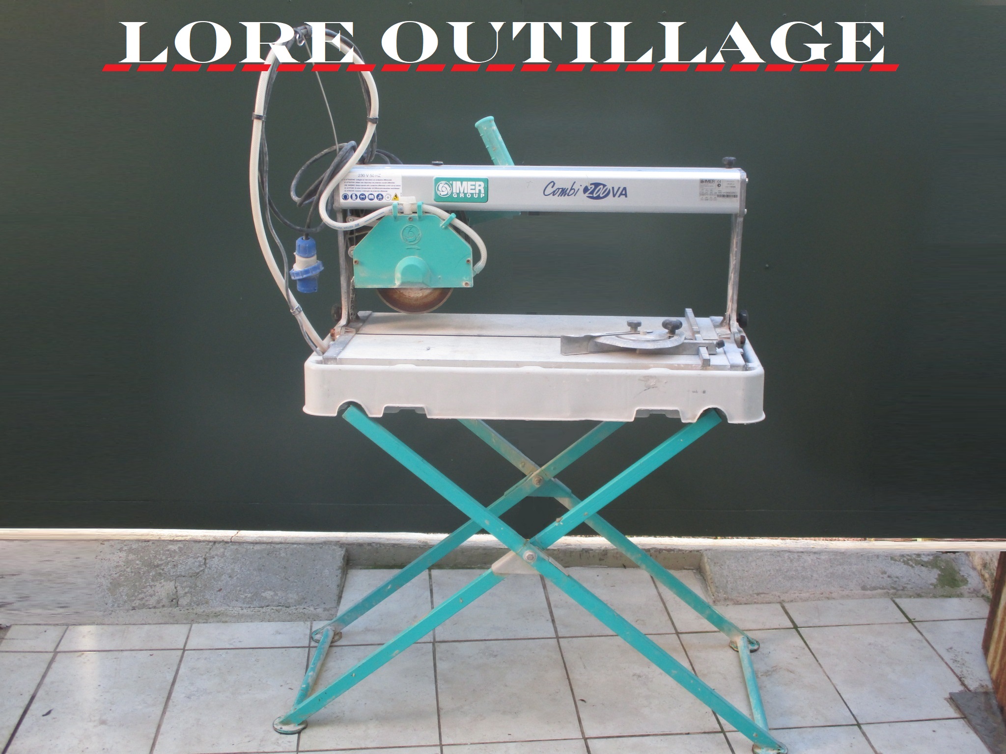 IMER CM 200 VA - Scie � carrelage 490 Cagnes-sur-Mer (06)