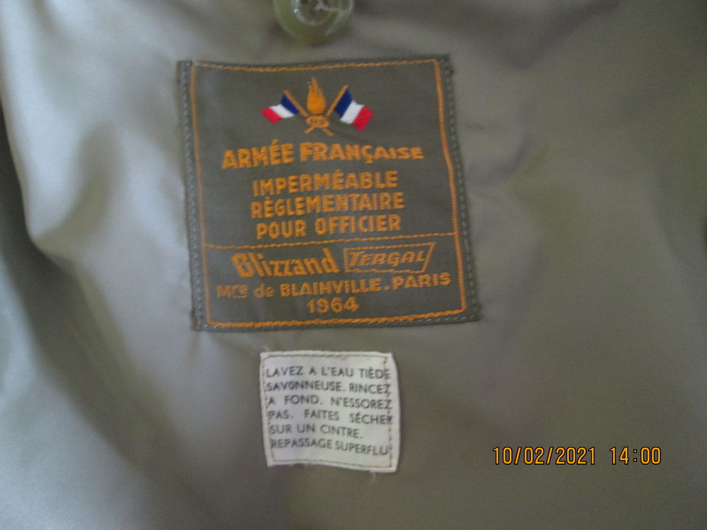 imperm�able militaire 120 �pernay (51)
