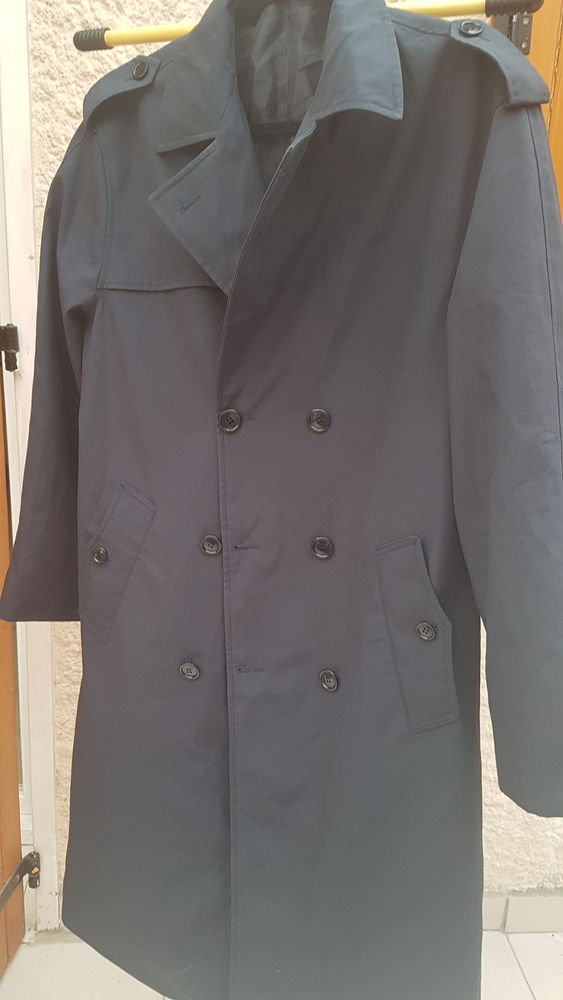 Imperm�able vintage bleu canard 10 Rosny-sous-Bois (93)