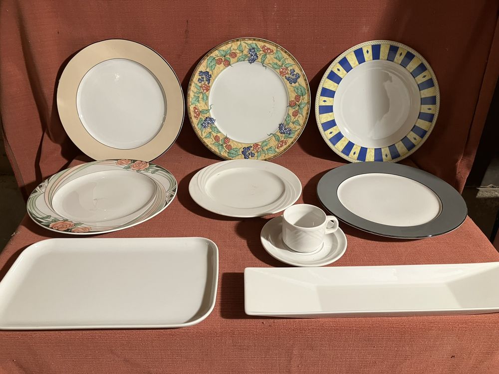 Lot important assiettes vari�es professionnelles 0 Narbonne (11)