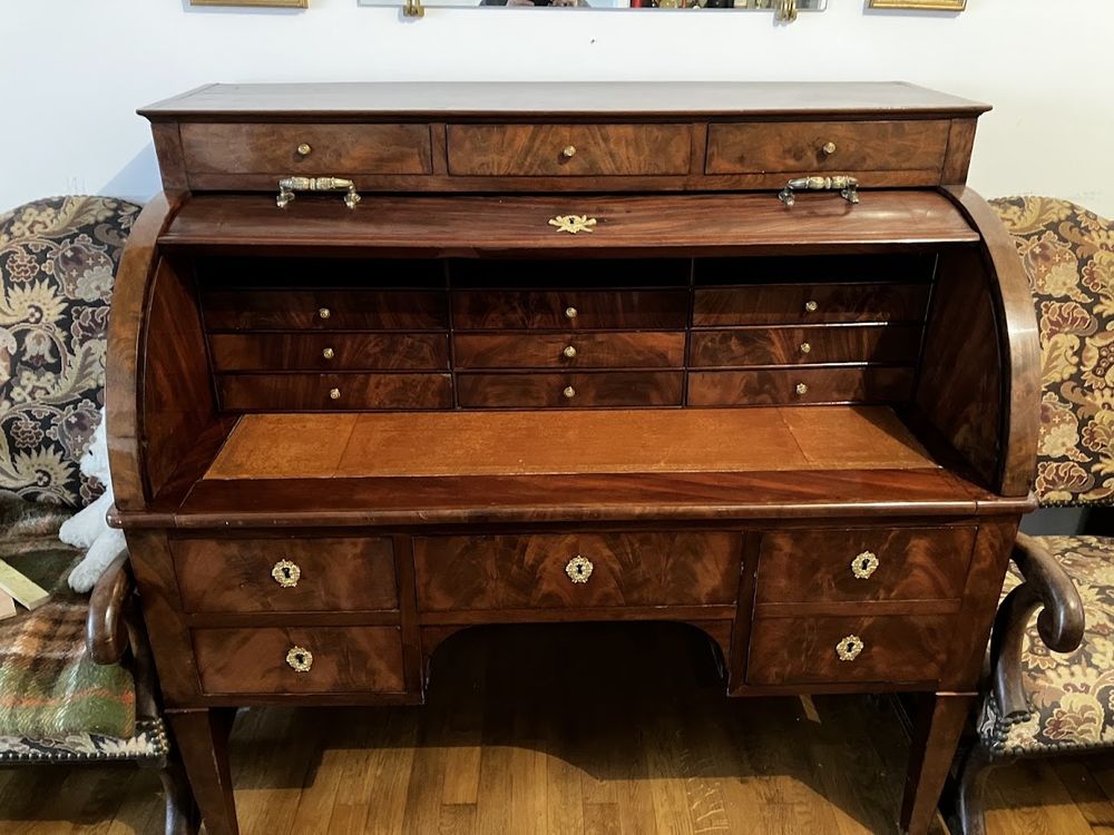 Imposant bureau � cylindre Directoire 2500 Saint-Quentin (02)