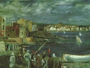 impression photo sous verre DALI  PLAYA DE EL LLANE 120 Am�lie-les-Bains-Palalda (66)