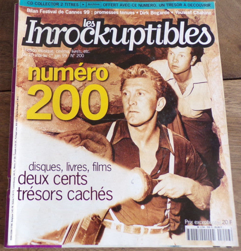 les inrockuptibles num�ro 200 disques livres films 4 Laval (53)