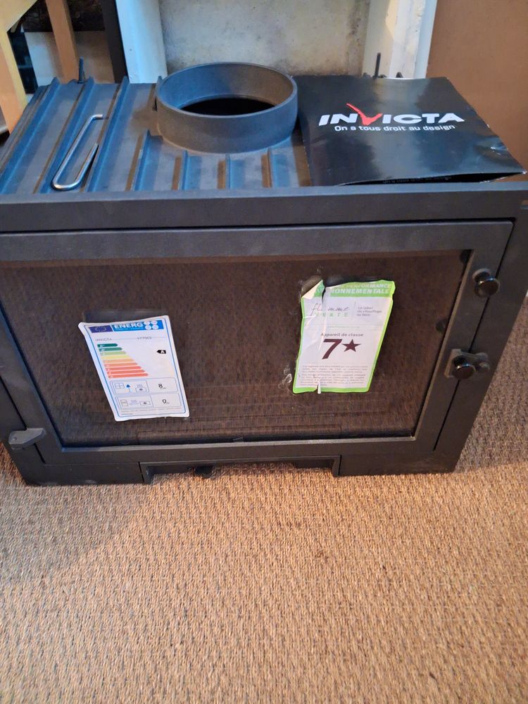 Insert neuf marque invicta 
Sortie tubage 1.80 400 Courcoury (17)