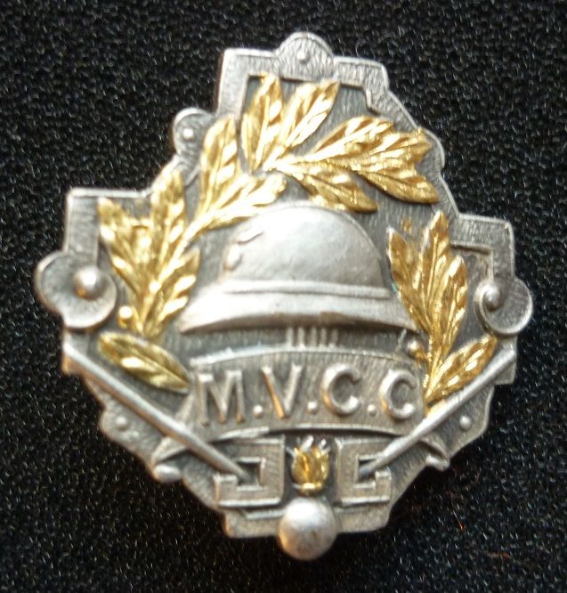Insigne des anciens combattants ligne MAGINOT (M.V.C.C.) 20 Loivre (51)