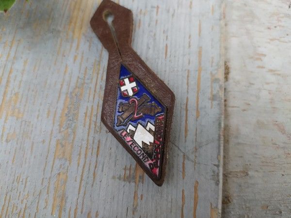 Insigne �maill� R�giment 2�me Artillerie 32 Loches (37)