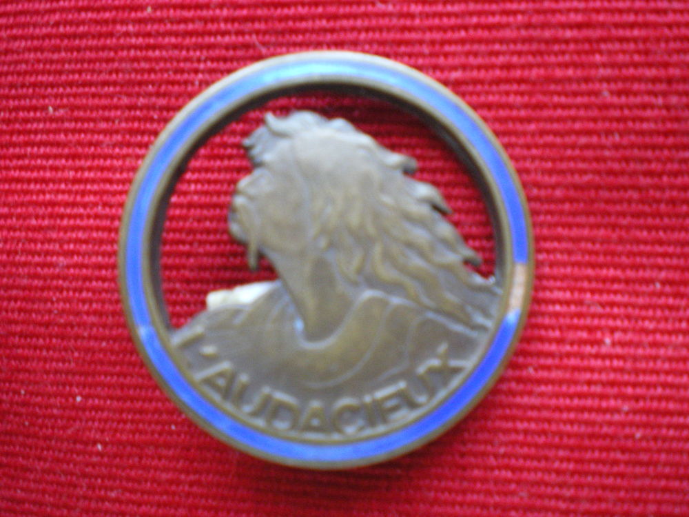 Insigne de Marine - Contre-Torpllleur l'Audacieux. 68 Caen (14)