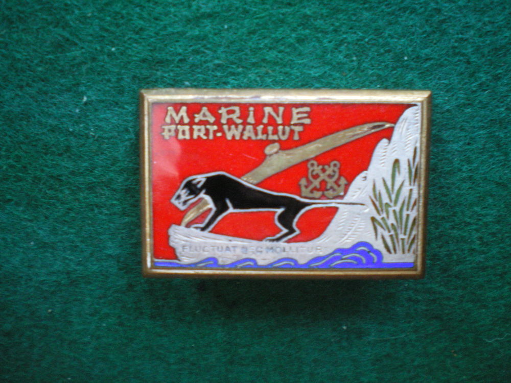 Insigne de Marine - Port Wallut. 30 Caen (14)