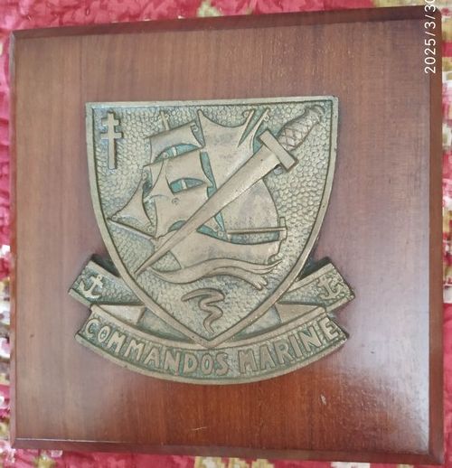Insigne mural  commando marine 150 Solli�s-Pont (83)