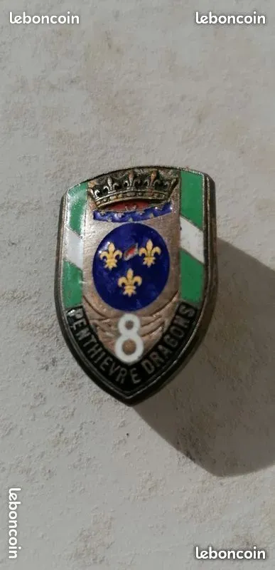 insigne pucelle 8�me Dragon ww2 5 Briey (54)