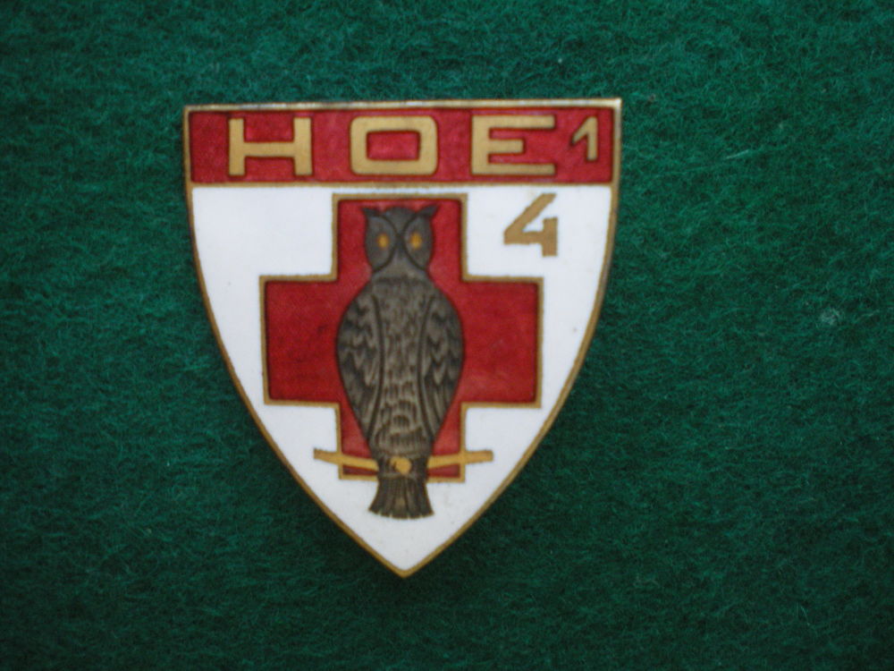 Insigne de Sant� - H�pital d'Origines Etapes 1.4.Le Mans. 90 Caen (14)