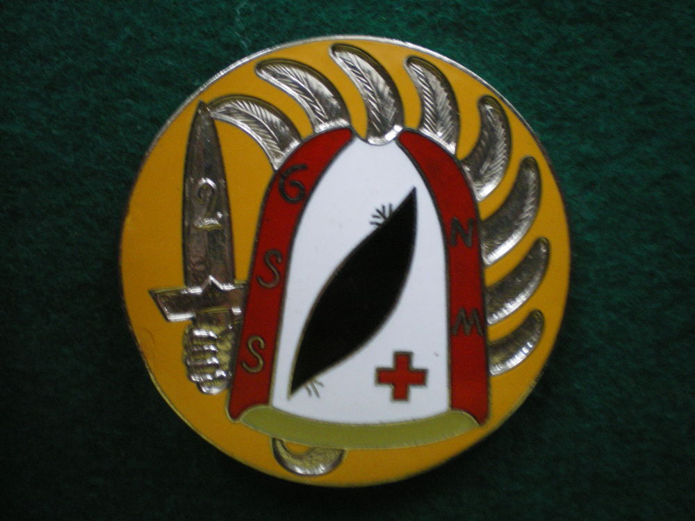 Insigne de Sant� - 2� G.S.S.N.M Parachutiste. 18 Caen (14)