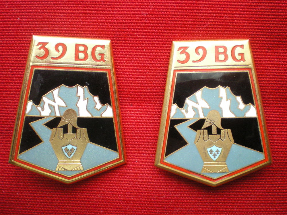 Insignes du G�nie - 39� Bataillon du G�nie. 28 Caen (14)