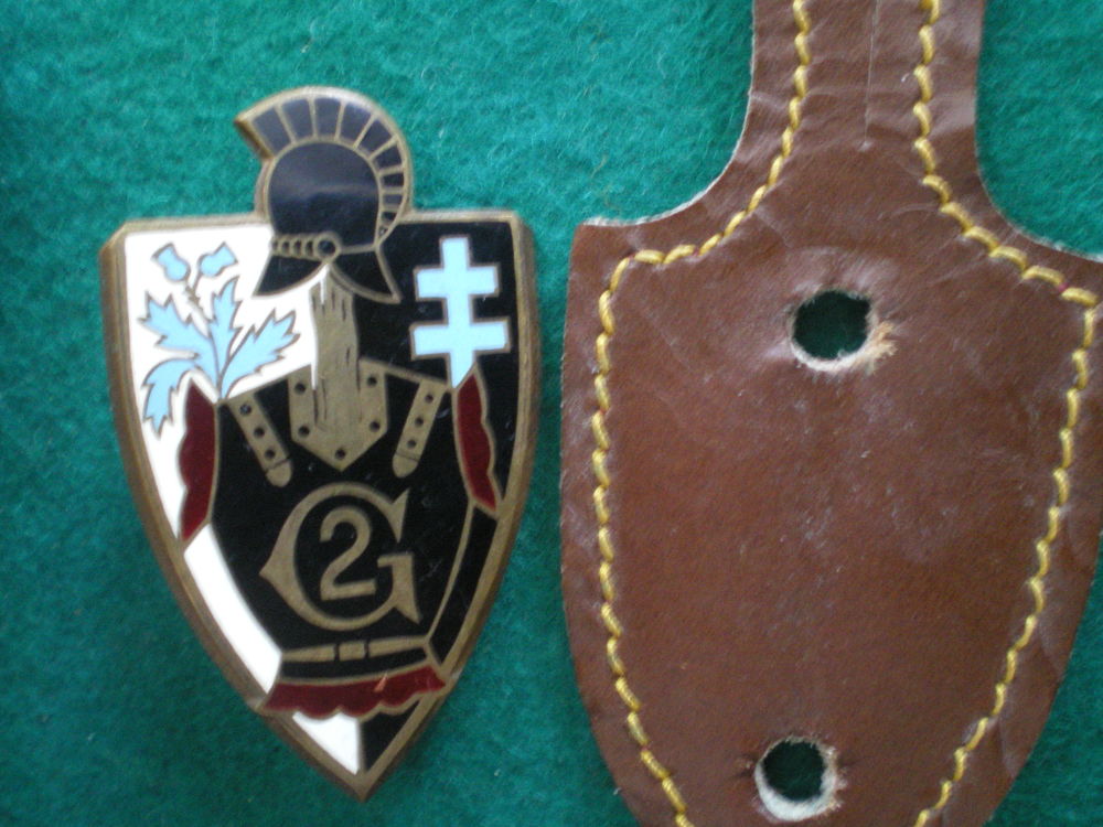 Insignes du G�nie - 2� R�giment du G�nie. 8 Caen (14)