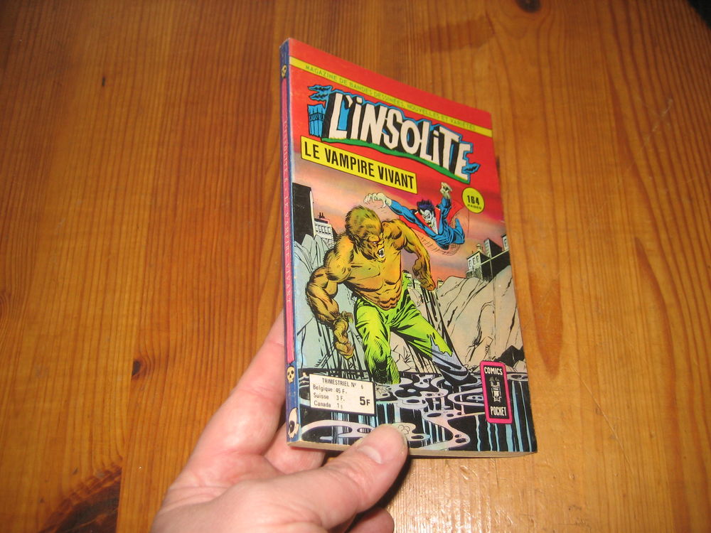 L'INSOLITE 6 comics pocket aredit 1978 marvel 10 C�zy (89)