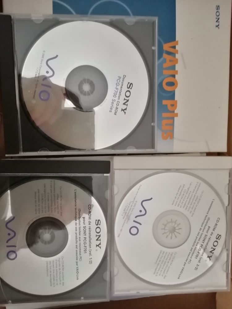 CD-ROM INSTALLATION ET DOCUMENTS VAIO 700 10 Albi (81)