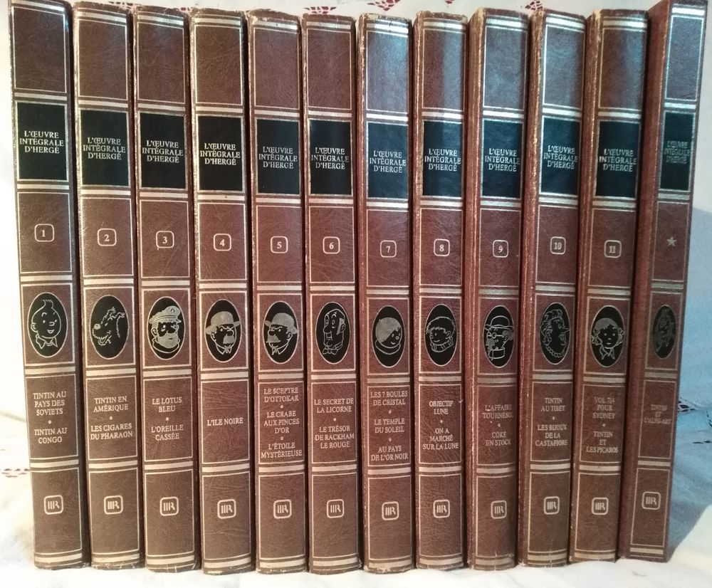 Int�grale d'Herg� �ditions Rombaldi, 12 volumes. 360 Nibelle (45)