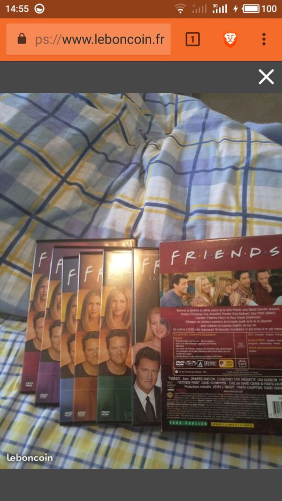 DVD  l'integrale de la saison 10  Friends  5 Barc (27)
