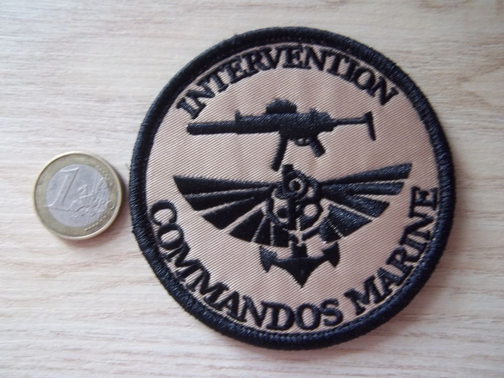 intervention commando marine �cusson militaire insigne tissu 8 Valognes (50)