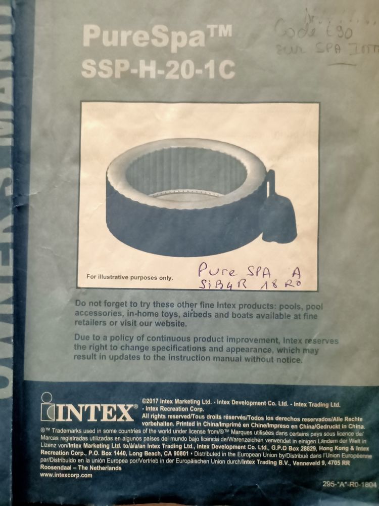 Spa Intex 4 personnes + sieges 50 Ved�ne (84)