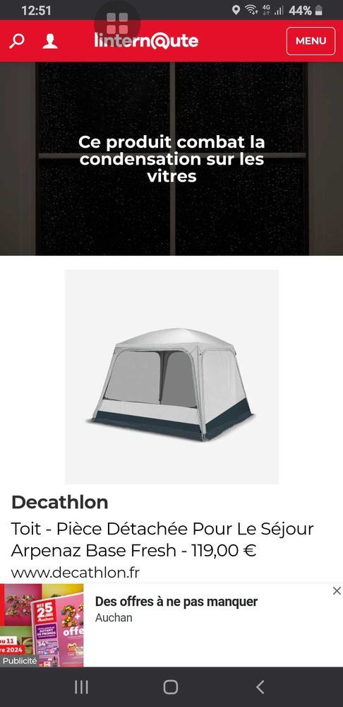 Spa intex sahara 6places +5accessoires sous  tente Decathlon 600 Arengosse (40)