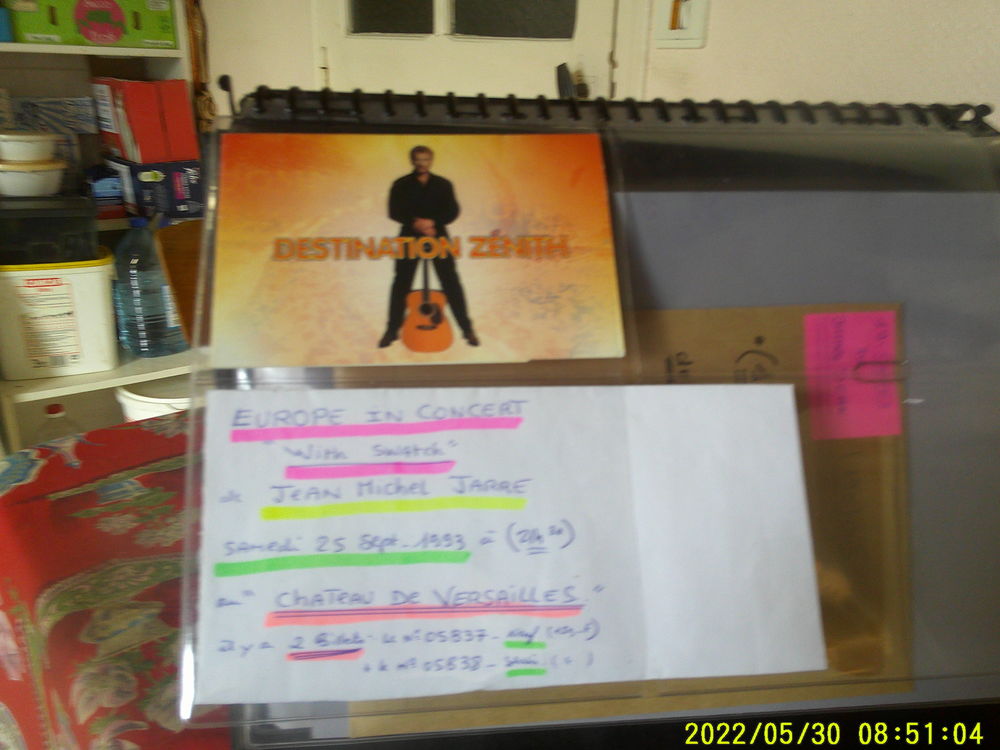 Invitation- avant premi�re    JOHNNY  HALLYDAY   25 Nontron (24)