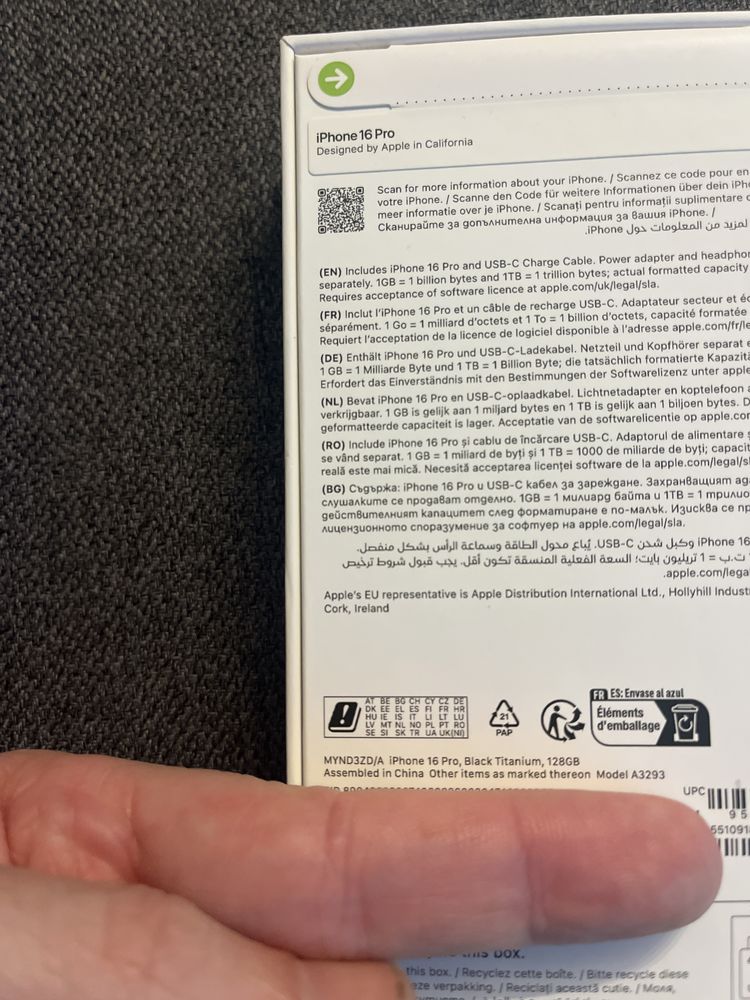 iPhone 16 Pro 128Go encore emball� 950 Rennes (35)