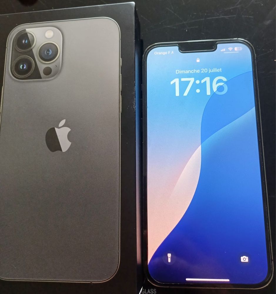 iPhone 13 Pro Max 256go �tat impeccable batterie � 100% 600 Le Raincy (93)