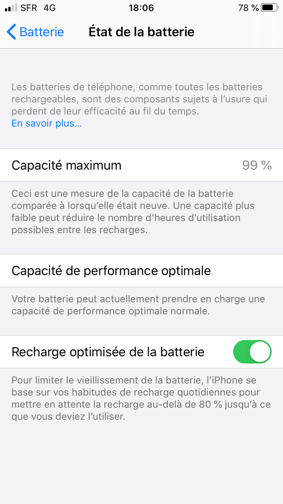 Iphone 6s 32go