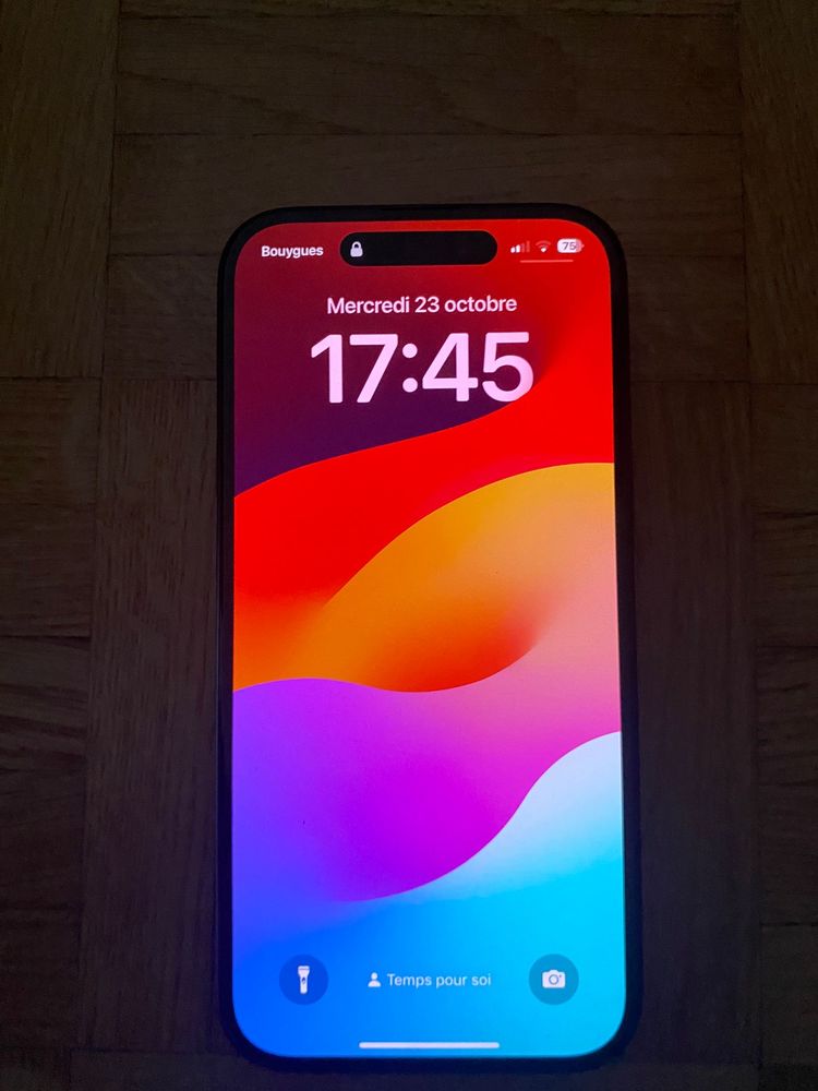 Iphone 15 noir (128g) 470 Paris 8 (75)