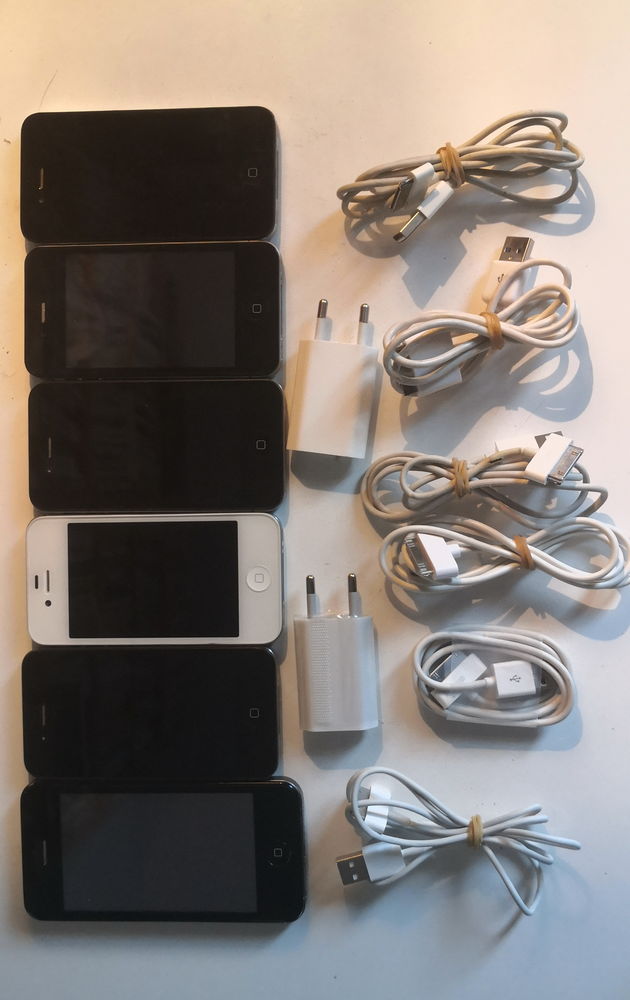 6 x IPhone 4 pour pi�ces ou � r�parer 30 Les Pavillons-sous-Bois (93)