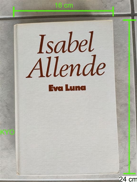 Isabel Allende - Eva Luna - Livre Grand format-Tr�s bon �tat 19 Foncine-le-Haut (39)