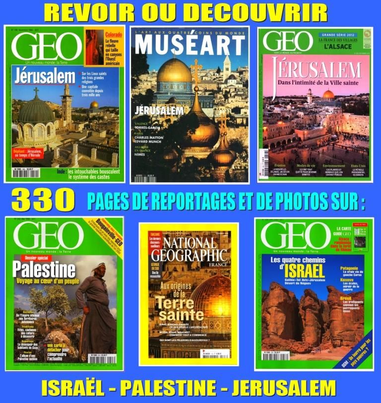 ISRA�L - g�o - PALESTINE / prixportcompris 18 Lille (59)