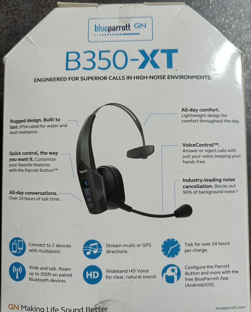 Jabra BlueParrott New B350-XT Mono Casque 40 Saint-Jean-de-Nay (43)