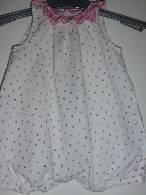 JACADI barboteuse bloomer �t� col ray� rose 3 mois 7 Rueil-Malmaison (92)