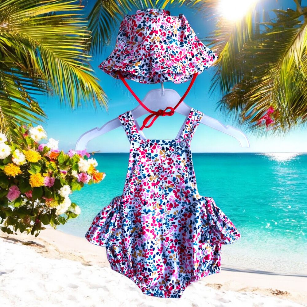 JACADI - ENSEMBLE 2P B��B�� FILLE IMPRIM�� LIBERTY NINA TAYLOR 0 Villeneuve-Loubet (06)