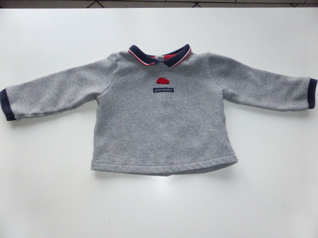 Jacadi sweat-shirt gris motif voiture rouge 12 mois 6 Rueil-Malmaison (92)